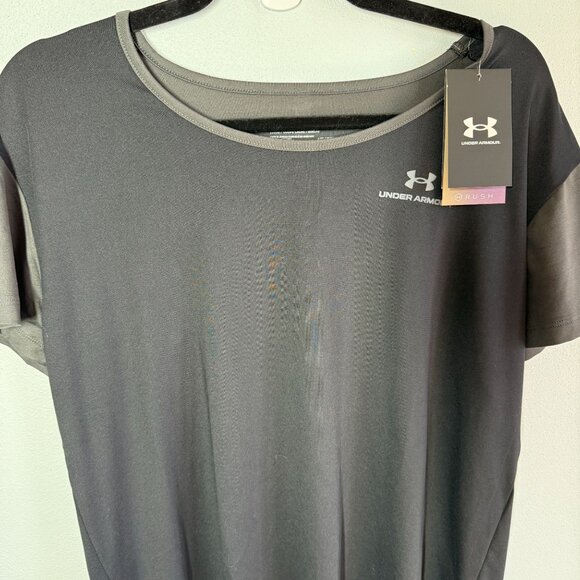 NWT Under Armour Womens HeatGear Compression Short Sleeve T-Shirt Small Loose - Picture 3 of 12